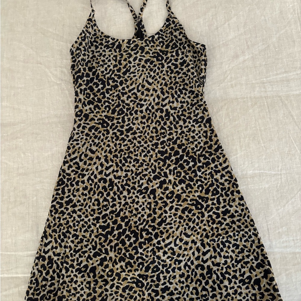 Outdoor Voices Leopard Exercise Dress